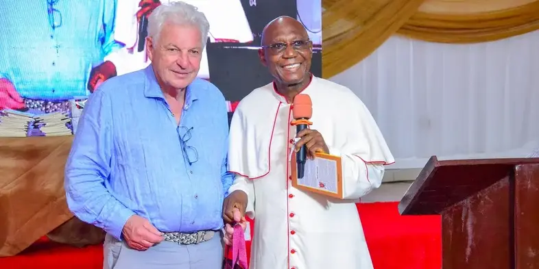 FIDESCO, VTTC's Benefactor, Represented by Mr. Ferdinand Mayer, Participates in CIDJAP and Msgr. Ike's Celebrations